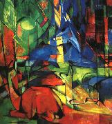 Franz Marc, Deer in the Forest II